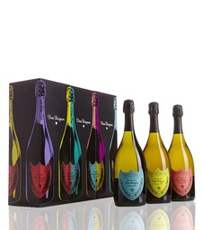 [DPANDYWARHOLSET] Dom Perignon Andy Warhol 3 Bottles Set 2002