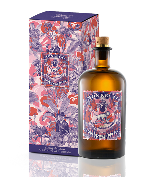 新品MONKEY 47 A BATHING APE EDITION 500ml Shop for Monkey 47 x A BATHING APE® Edition - Spirits / GIN