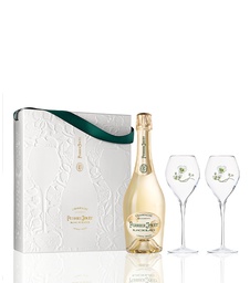 [PJBDB2FLUTES] Perrier-Jouet Blanc de Blancs w/2 Flutes Champagne Gift Set