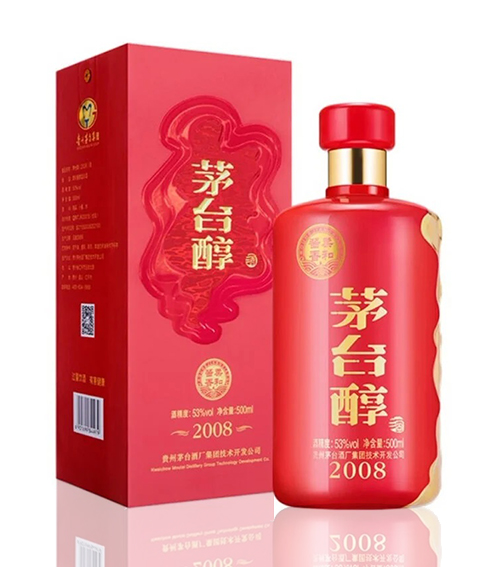 常温便】【白酒】茅台醇（マオタイジュン）2008年 53度 500ml