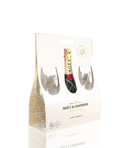 MOËT & CHANDON MOËT IMPÉRIAL 750ml 2本セット Moet Chandon Imperial Brut Twin Set Box