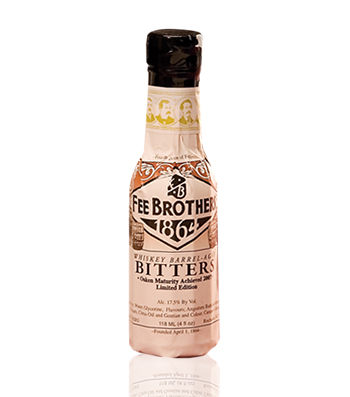 Fee Brothers Whiskey Barrel-Aged Bitters