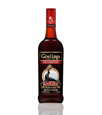 Goslings Black Seal 151 Proof Rum