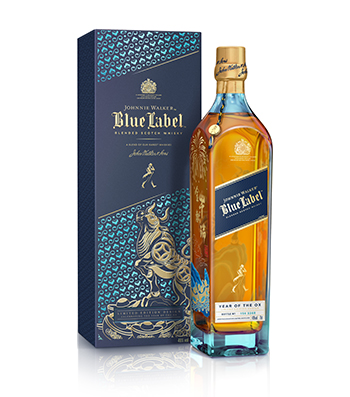 Johnnie Walker Blue Label Year of Ox Limited Edition