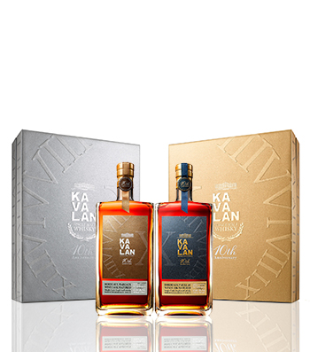 Kavalan 10th Anniversary Single Malt Whisky Limited Edition Set