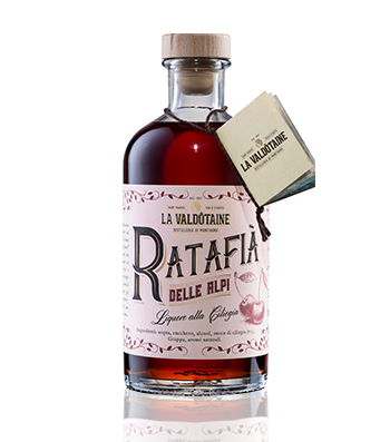 La Valdotaine Ratafia Cherry Liqueur