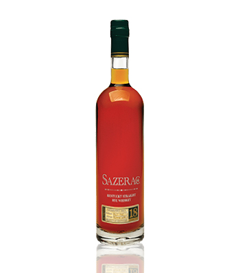 Sazerac 18 Years Kentucky Straight Rye Whiskey