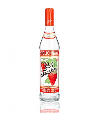 Stolichnaya Strawberry Flavored Vodka 750ml