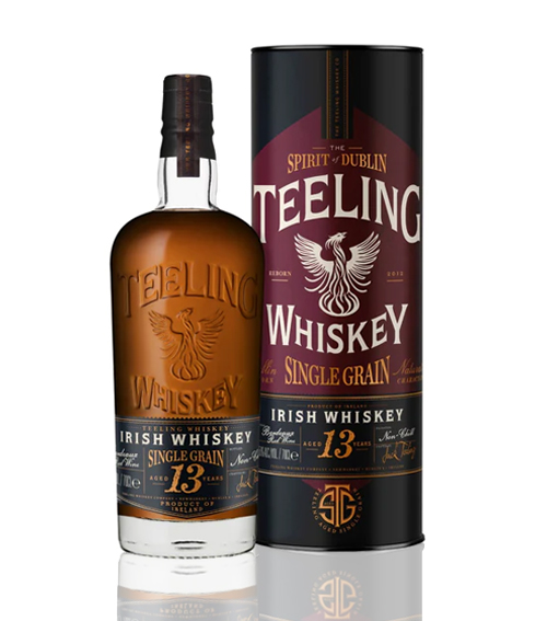 Teeling 13 Years Single Grain Bordeaux Red Wine Cask Irish Whiskey