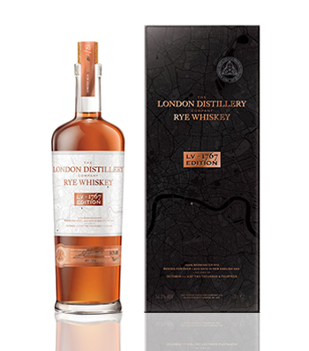 The London Distillery Company Rye Whiskey LV-1767 Edition