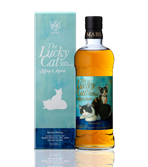 Mars The Lucky Cat Double Individuals &quot;May &amp; Luna&quot; Blended Whisky