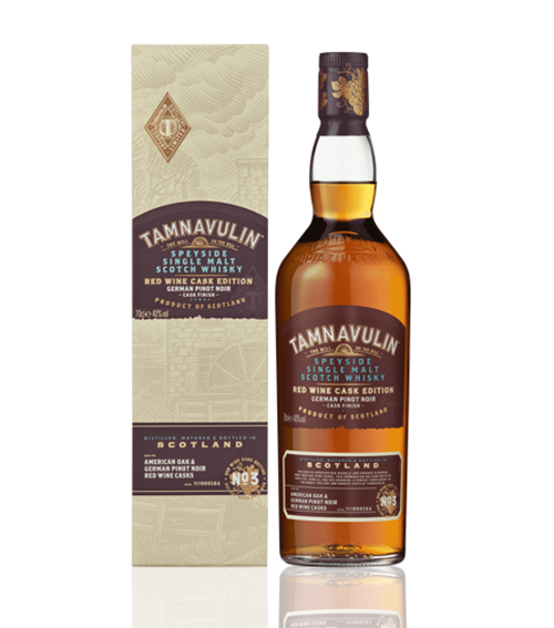 Tamnavulin Red Wine Cask Edition German Pinot Noir Cask Finish Single Malt Whisky