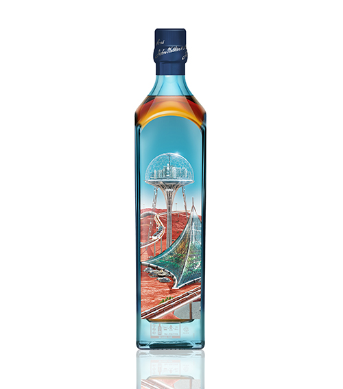 Johnnie Walker Blue Label Cities of the Future 2220 - Mars Edition