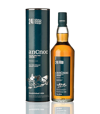 anCnoc 24 Years Highland Single Malt Whisky