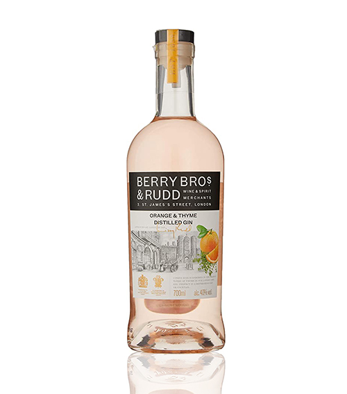 Berry Bros &amp; Rudd Orange &amp; Thyme Gin Distilled