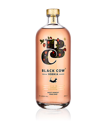 Black Cow Vodka English &amp; Strawberries
