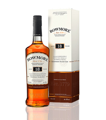 Bowmore 18 Years Single Malt Whisky