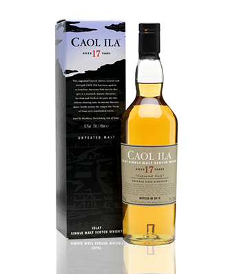 Caol Ila 17 Years Unpeated Bottled 2015 Single Malt Whisky