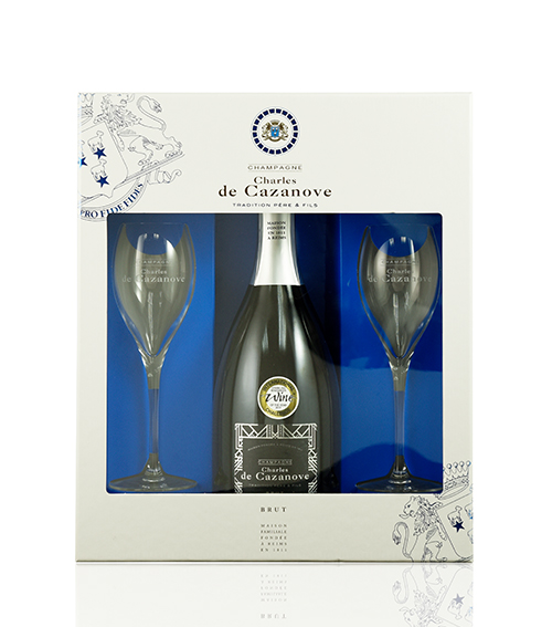 Charles de Cazanove Champagne Glass Set