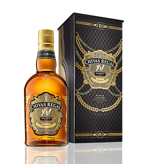 Chivas Regal XV Balmain Limited Edition