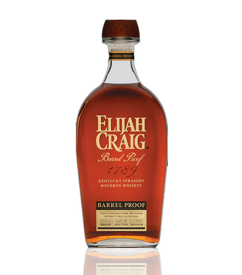 Elijah Craig 12 Years Barrel Proof Bourbon Whiskey 750ml