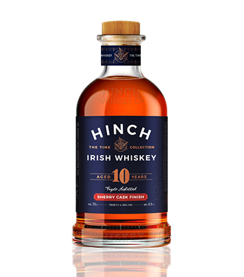 Hinch 10 Years Sherry Cask Finish Irish Whiskey