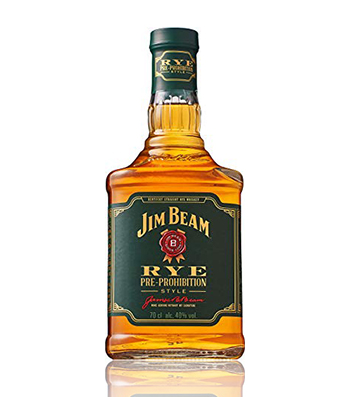 Jim Beam Rye Whiskey Pre-Prohibition Style