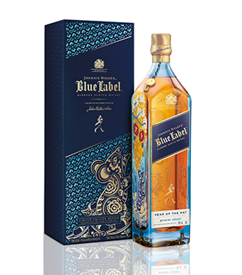 Johnnie Walker Blue Label Year of Rat Limited Edition