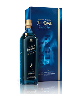 Johnnie Walker Blue Label Ghost and Rare Port Ellen