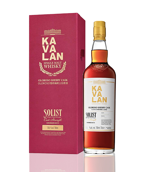 Kavalan Solist Oloroso Sherry Cask Strength Single Malt Whisky