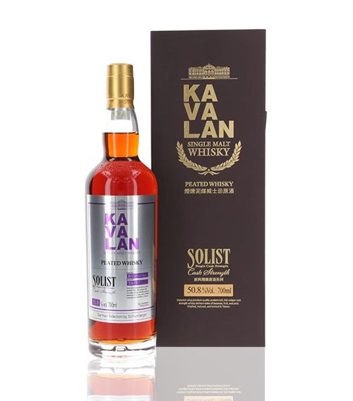 Kavalan Solist Peated Cask Strength Single Malt Whisky