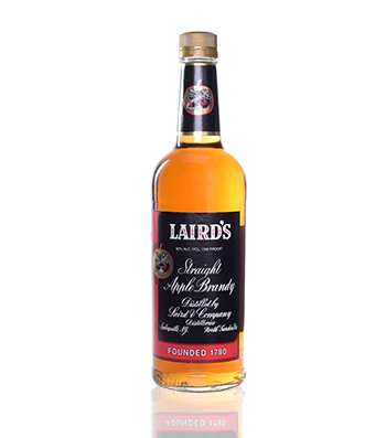 Laird's Straight Apple Brandy 100 Proof