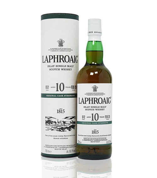 Laphroaig 10 Years Cask Strength Single Malt Whisky