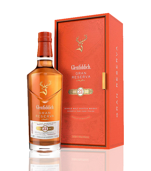 Glenfiddich 21 Years Gran Reserva Rum Cask Finish Single Malt Whisky