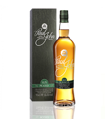 Paul John Peated Select Cask Indian Single Malt Whisky 55.5%