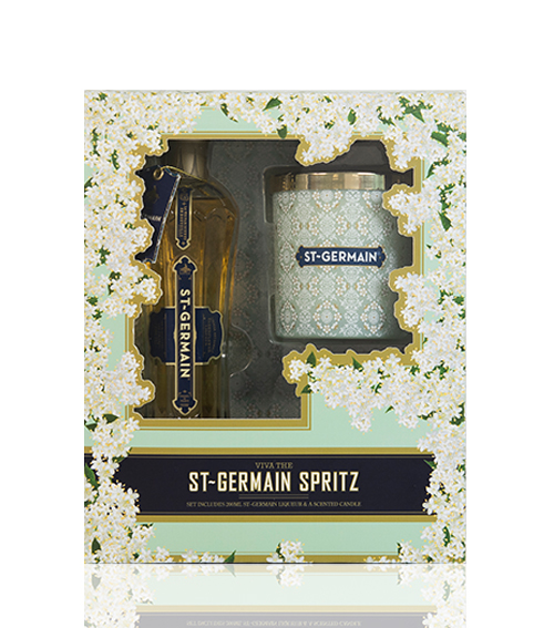 St. Germain Elderflower Candle Gift Set