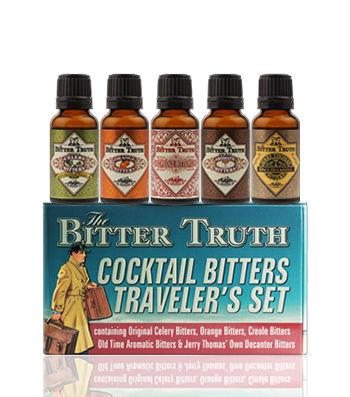 The Bitter Truth Traveler's Set Cocktail Bitters