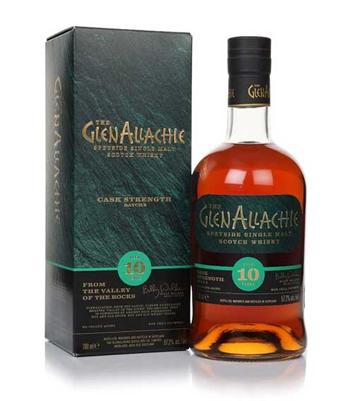 The GlenAllachie 10 Years Cask Strength Batch 8 Single Malt Whisky