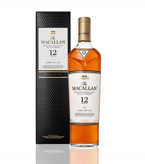 The Macallan 12 Years Sherry Oak Single Malt Whisky