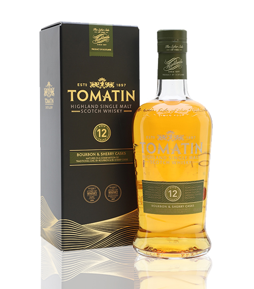 Tomatin 12 Years Single Malt Whisky 1L