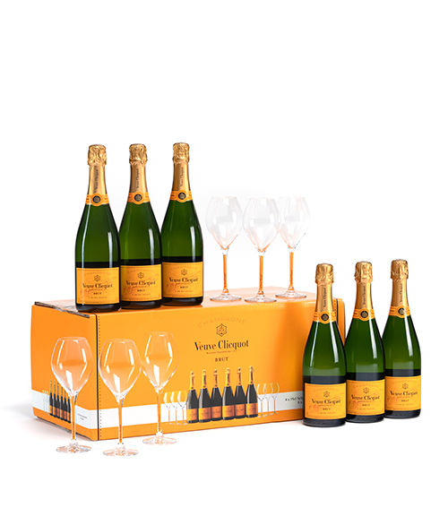 Veuve Clicquot Yellow Label Party Set