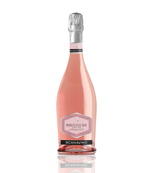 Scanavino Prosecco Rose Extra Dry DOC