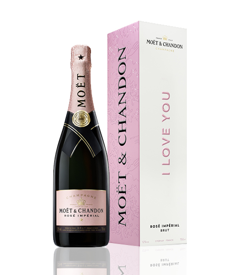 Moet &amp; Chandon Rosé "I Love You"