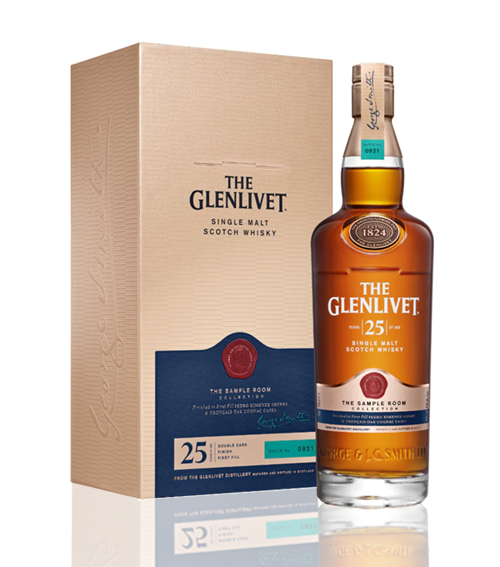 The Glenlivet 25 Years Single Malt Whisky - The Sample Room Collection