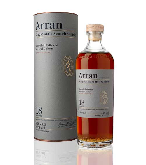 Arran 18 Years Non-Chill Filtered Single Malt Whisky