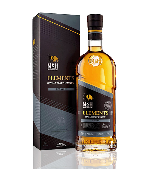 Milk &amp; Honey (M&amp;H) Elements Red Wine Cask Single Malt Whisky