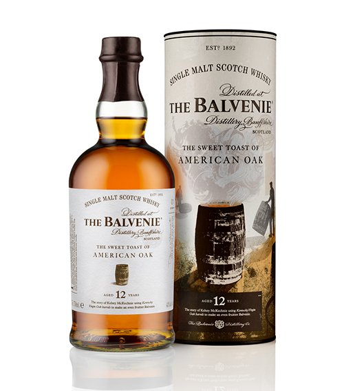 The Balvenie 12 Years The Sweet Toast of American Oak Single Malt Whisky