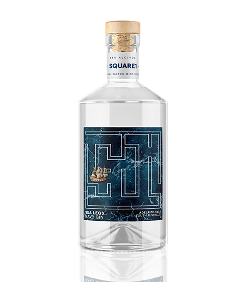 Square1 Sea Legs Navy Strength Gin