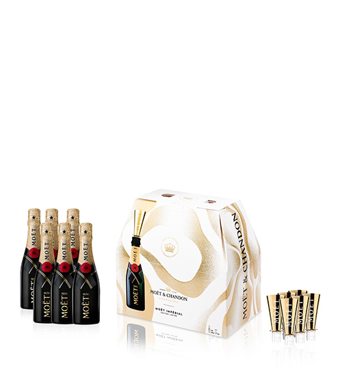 Moet &amp; Chandon Imperial Brut Mini (200ml x 6) Giftset