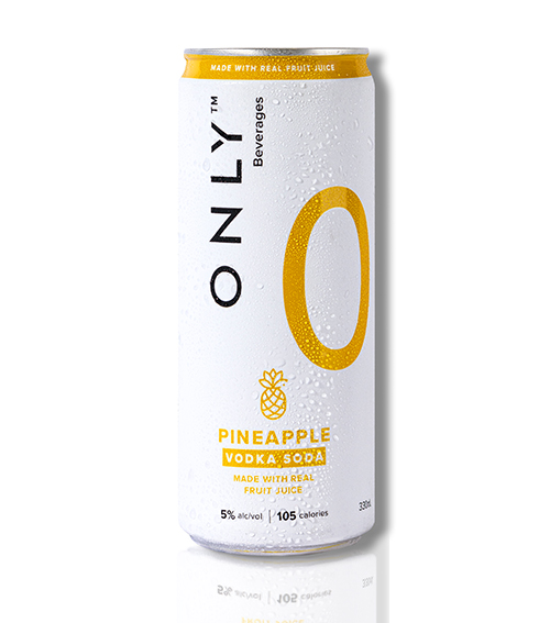 ONLY Vodka Soda - Pineapple 24x330ml